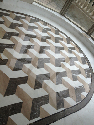 Waterjet parquet