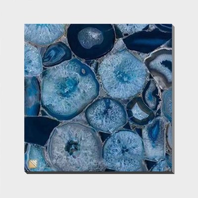 Blue agate